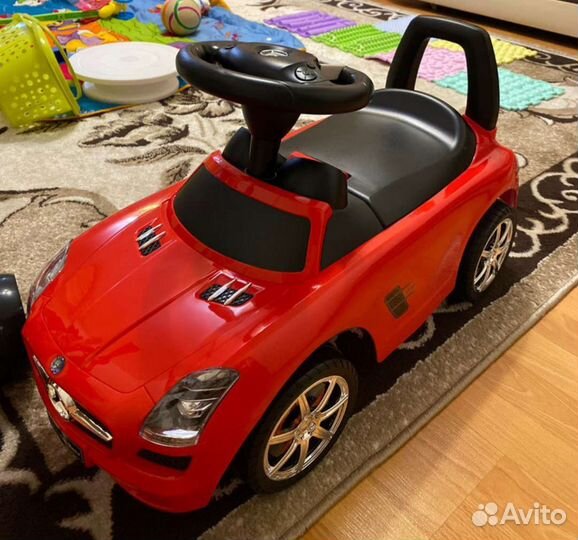 Детская машинка каталка mercedes