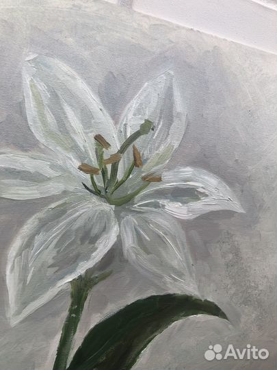 Картина маслом на холсте 