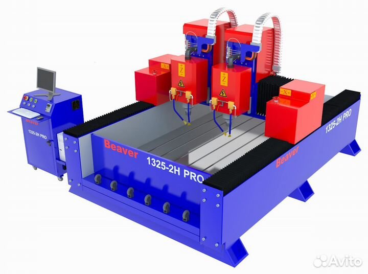 Фрезерный станок с чпу Beaver stone 1325-2H PRO
