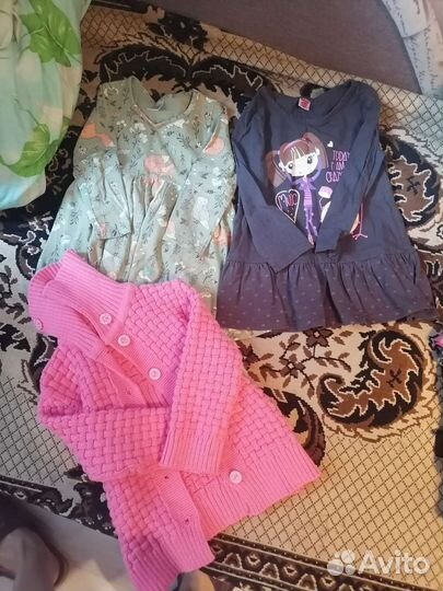 Вещи пакетом на девочку 92