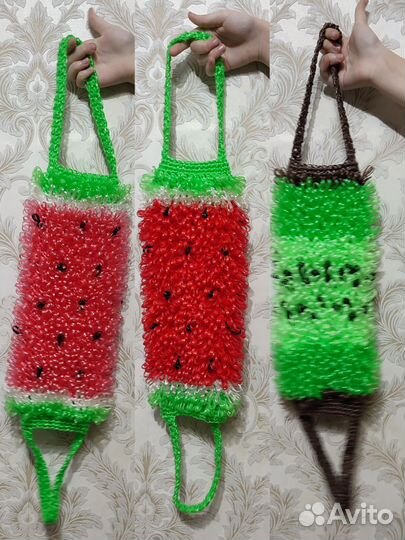 Мочалка ручной работы