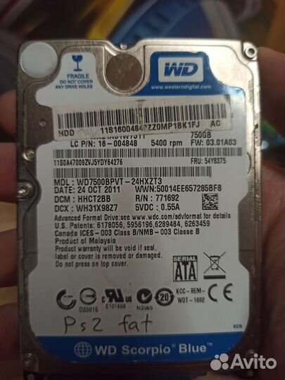 Sony playstation 2 fat прошитая + hdd 500гб