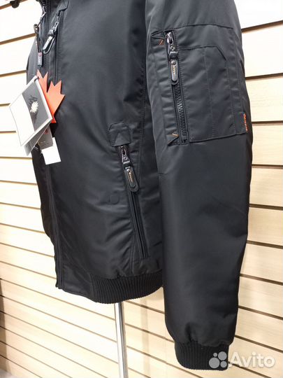 Мужской зимний бомбер Пилот