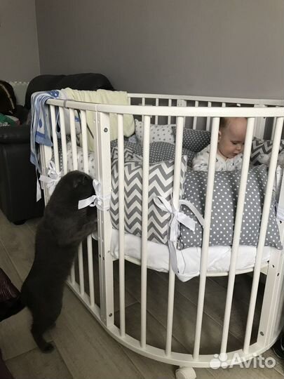 Детская кроватка трансформер 7 в 1