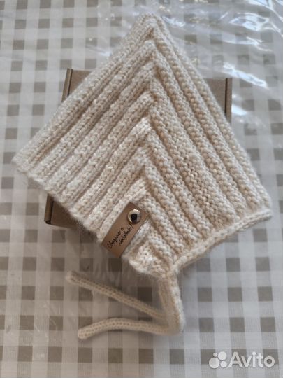 Чепчик-эльф вязаный ручная работа