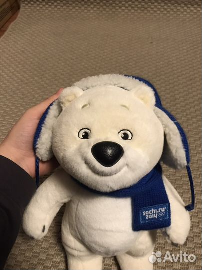 Олимпийский медведь, мишка Сочи 2014 оригинал