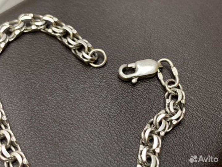 Серебряный браслет 925 пробы массой 5 грамм (17см)