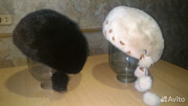 Берет норковый