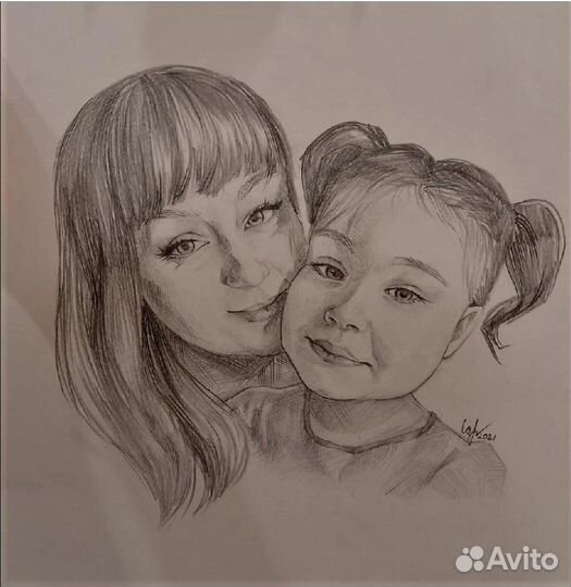 Портрет по фото на заказ