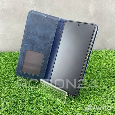 Чехол книжка Xiaomi Poco X5 Pro 5G с кошельком (си