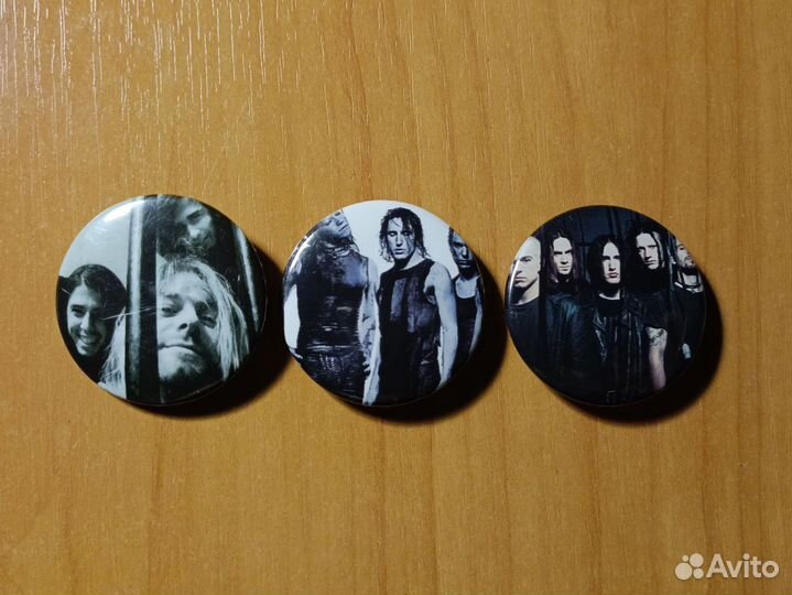 Значки Nirvana, Nine Inch Nails
