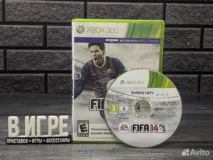 Диск FIFA 14 (Xbox 360)