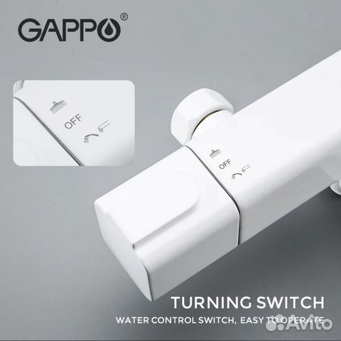 Душевая система Gappo G2491-8 с термостатом