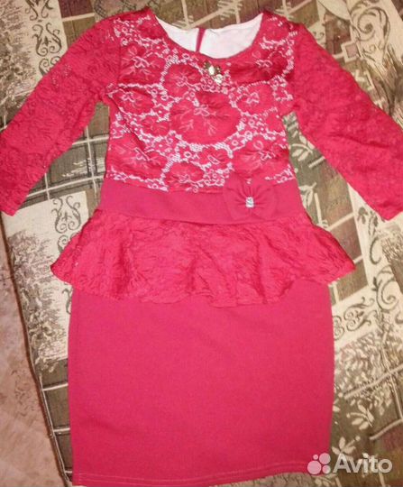 Платье для девочки, размер 128-136