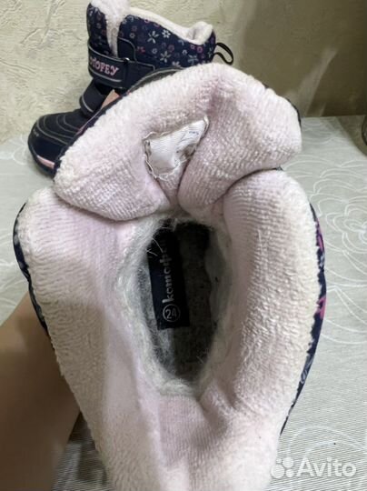 Зимние ботинки для девочки