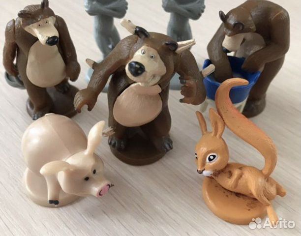 Игрушки «Маша и Медведь»
