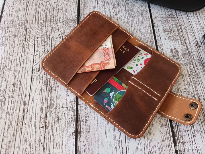 Обложка на паспорт ручная работа