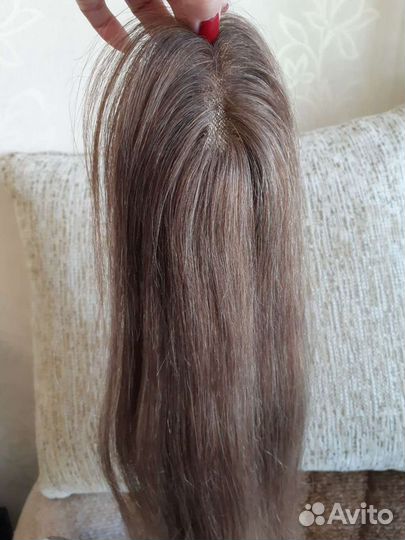 Накладка из натуральных волос