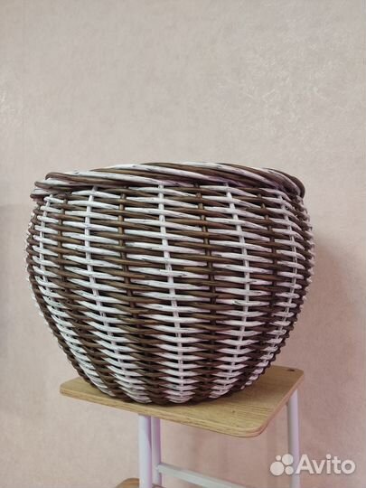 Кашпо из ротанга 12 литров