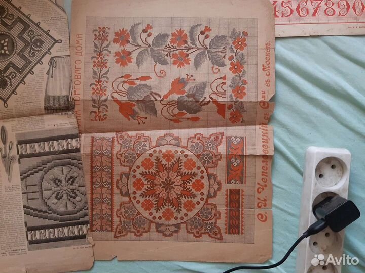 Вышивки 19 века