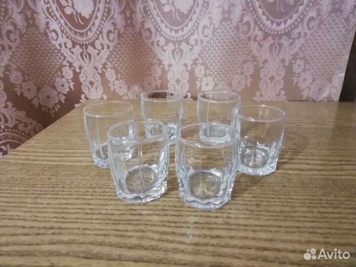 Рюмки 6шт наборы разные