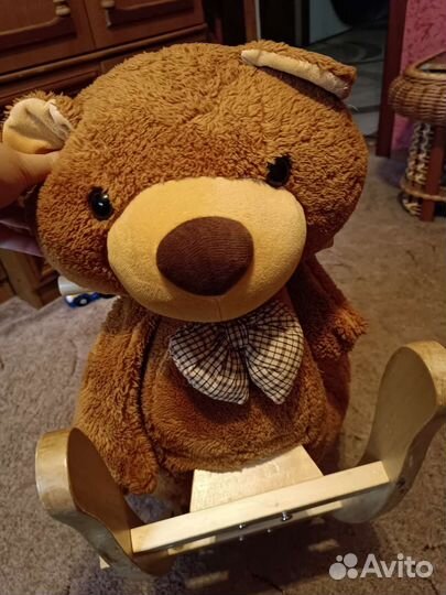 Детская качалка медведь