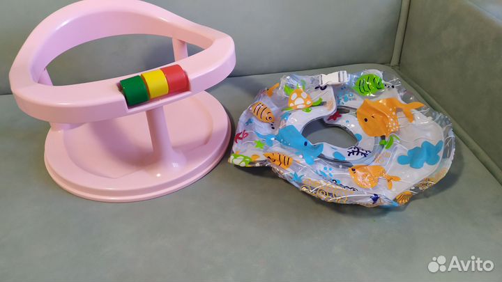 Круг для купания новорожденных, сиденье в ванную
