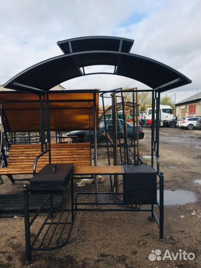 Мангал угловой (печь+мангал)