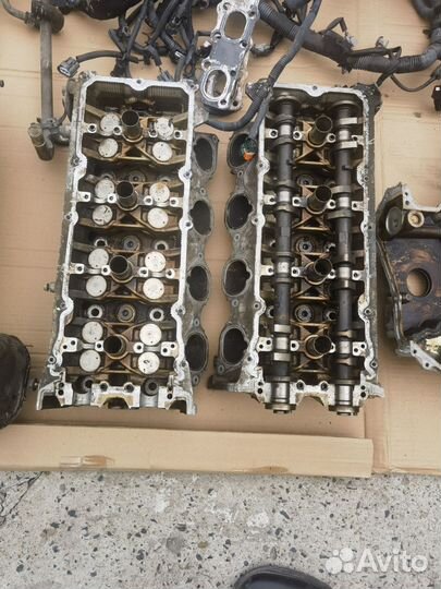 Двигатель разобран infiniti qx56de Ниссан армада