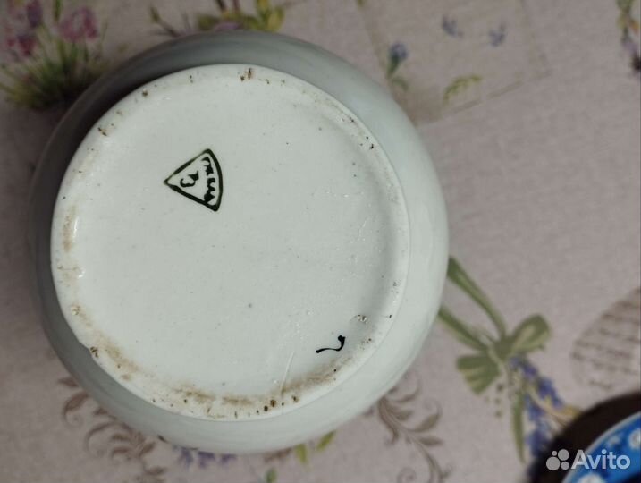 Кувшинчик Красная Гжель СССР