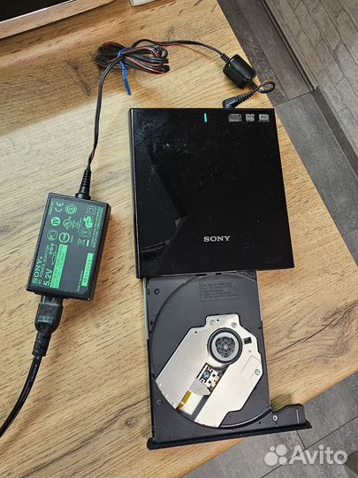 Внешний CD/DVD Sony пишущий/Rewriteble DRX-S77U