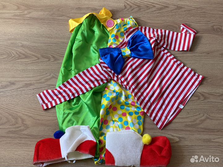 Карнавальный костюм для мальчика клоун