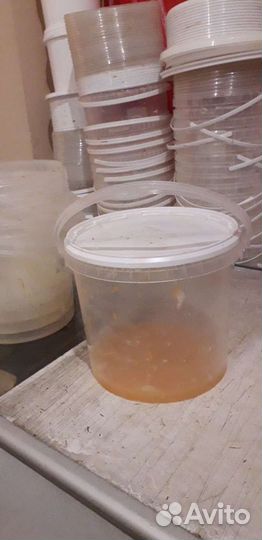 Ведро пластиковое с крышкой 5литров