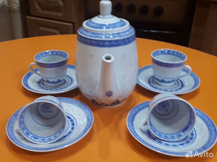 Сервиз кофейный Китай,рис