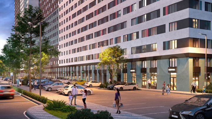 2-к. квартира, 51,2 м², 2/23 эт.