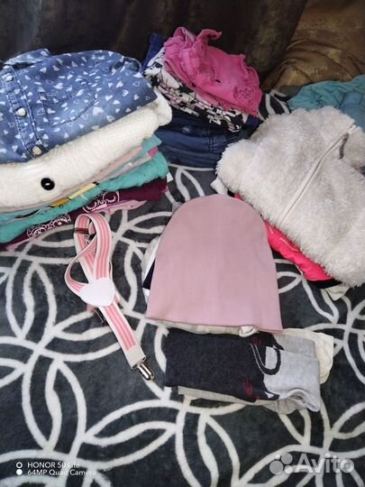 Пакет вещей на девочку 104-110р
