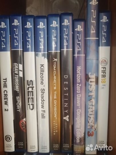 Диски на ps4