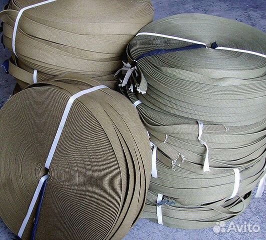 Опт и розница. Лента брезентовая в Ассортименте
