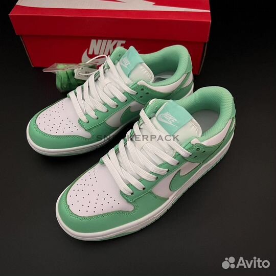 Nike sb dunk low Green glow