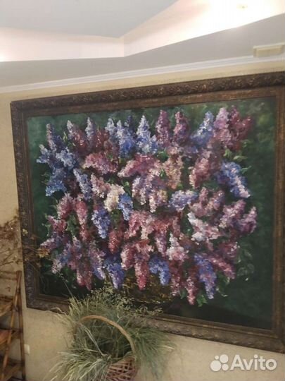 Картина маслом на холсте большая