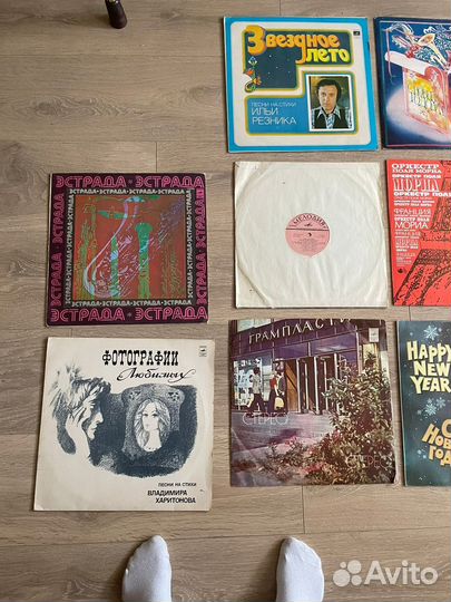 Виниловые пластинки СССР