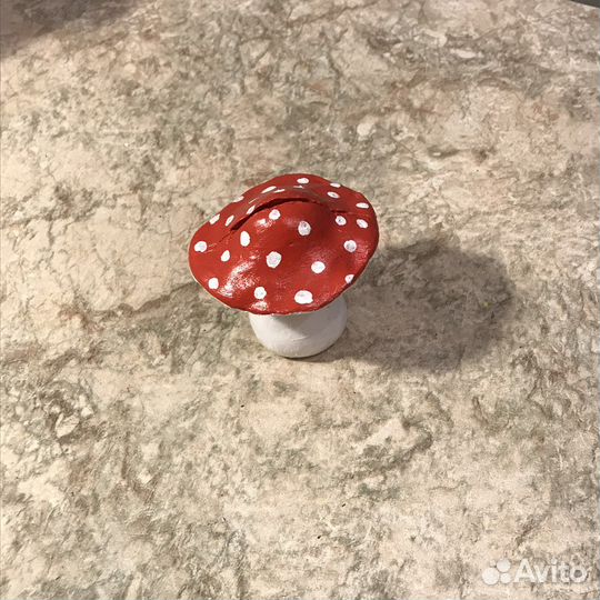 Подставка под фото из глины