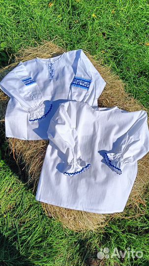 Русская народная рубашка, новая, р. 92-128