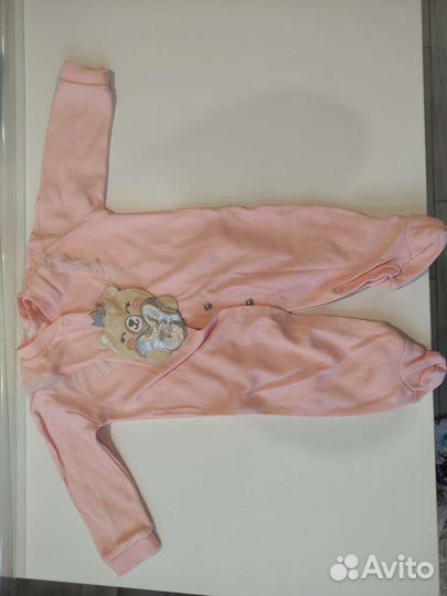 Детские вещи пакетом для девочек до года