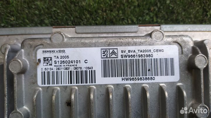 Блок управления АКПП Peugeot 207 EP6 2008