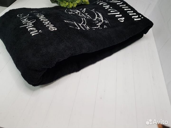 Махровый халат 