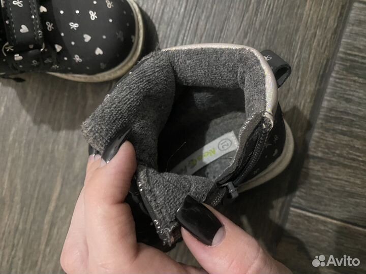 Ботинки для девочки весна