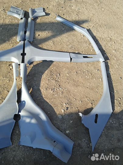 Пластик салона и багажника Hyundai Accent 2