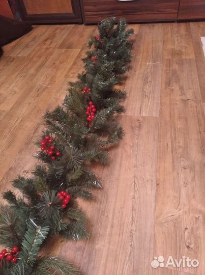 Шикарная еловая гирлянда Сказка