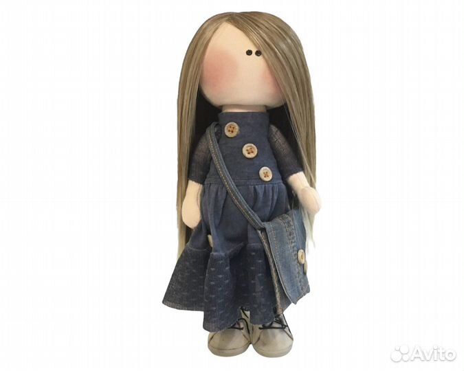 Текстильная интерьерная кукла Tilda